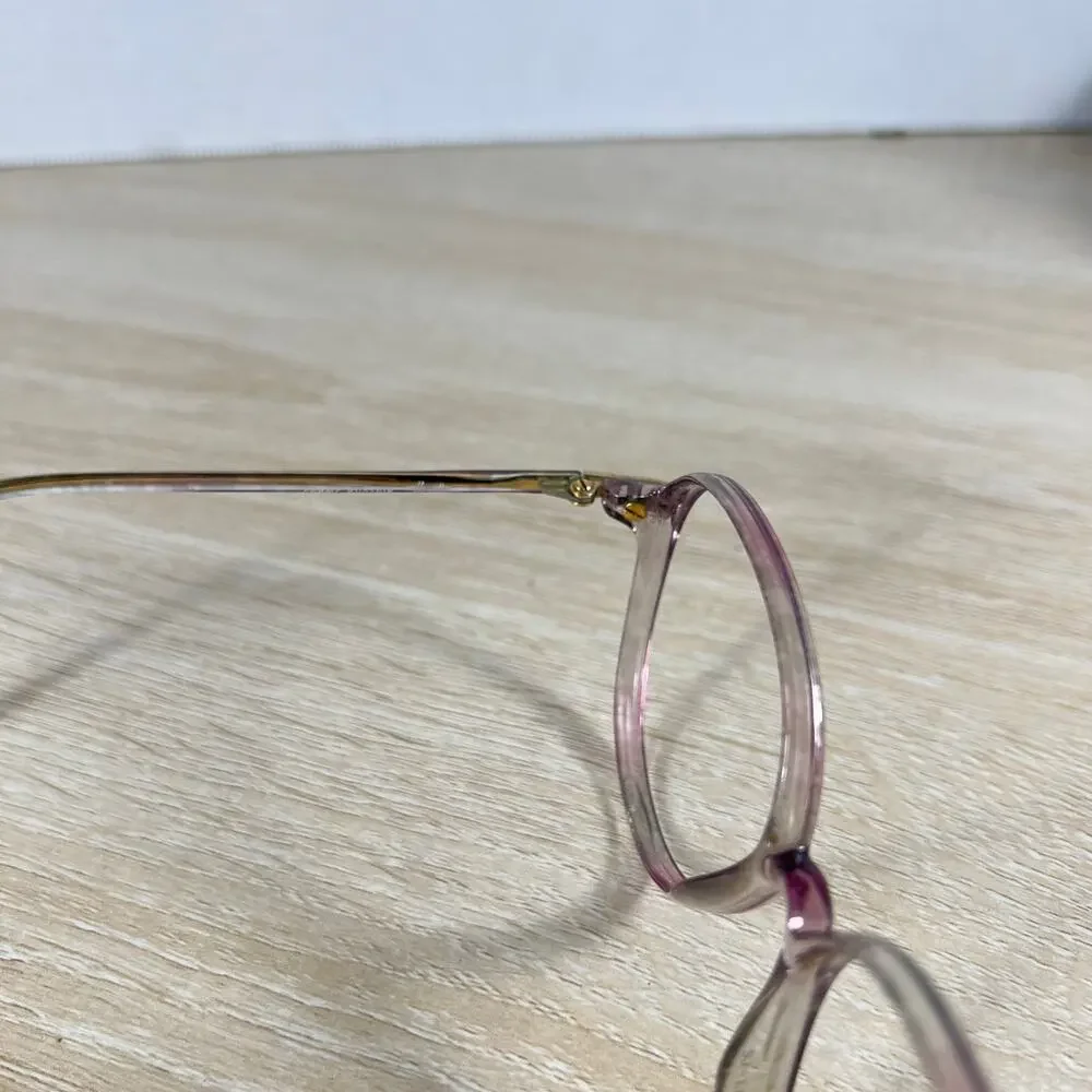 Vintage Sillhouette SPX M1763 /20 C2650 Eyeglasses Clear Purple FRAMES 53-13-130
